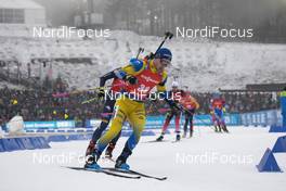 12.01.2020, Oberhof, Germany (GER): Jesper Nelin (SWE) -  IBU world cup biathlon, mass men, Oberhof (GER). www.nordicfocus.com. © Manzoni/NordicFocus. Every downloaded picture is fee-liable.