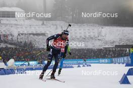 12.01.2020, Oberhof, Germany (GER): Dominik Windisch (ITA) -  IBU world cup biathlon, mass men, Oberhof (GER). www.nordicfocus.com. © Manzoni/NordicFocus. Every downloaded picture is fee-liable.