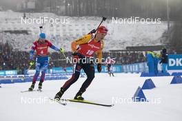 12.01.2020, Oberhof, Germany (GER): Philipp Horn (GER) -  IBU world cup biathlon, mass men, Oberhof (GER). www.nordicfocus.com. © Manzoni/NordicFocus. Every downloaded picture is fee-liable.
