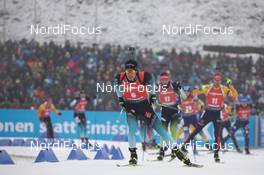 12.01.2020, Oberhof, Germany (GER): Quentin Fillon Maillet (FRA) -  IBU world cup biathlon, mass men, Oberhof (GER). www.nordicfocus.com. © Manzoni/NordicFocus. Every downloaded picture is fee-liable.