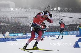 12.01.2020, Oberhof, Germany (GER): Tarjei Boe (NOR) -  IBU world cup biathlon, mass men, Oberhof (GER). www.nordicfocus.com. © Manzoni/NordicFocus. Every downloaded picture is fee-liable.