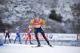 11.01.2020, Oberhof, Germany (GER): Johannes Kuehn (GER) -  IBU world cup biathlon, relay men, Oberhof (GER). www.nordicfocus.com. © Manzoni/NordicFocus. Every downloaded picture is fee-liable.