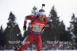 11.01.2020, Oberhof, Germany (GER): Scott Gow (CAN) -  IBU world cup biathlon, relay men, Oberhof (GER). www.nordicfocus.com. © Manzoni/NordicFocus. Every downloaded picture is fee-liable.