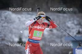11.01.2020, Oberhof, Germany (GER): Scott Gow (CAN) -  IBU world cup biathlon, relay men, Oberhof (GER). www.nordicfocus.com. © Manzoni/NordicFocus. Every downloaded picture is fee-liable.