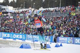 11.01.2020, Oberhof, Germany (GER): Quentin Fillon Maillet (FRA) -  IBU world cup biathlon, relay men, Oberhof (GER). www.nordicfocus.com. © Manzoni/NordicFocus. Every downloaded picture is fee-liable.
