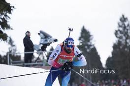 11.01.2020, Oberhof, Germany (GER): Benjamin Weger (SUI) -  IBU world cup biathlon, relay men, Oberhof (GER). www.nordicfocus.com. © Manzoni/NordicFocus. Every downloaded picture is fee-liable.