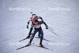 11.01.2020, Oberhof, Germany (GER): Dominik Windisch (ITA) -  IBU world cup biathlon, relay men, Oberhof (GER). www.nordicfocus.com. © Manzoni/NordicFocus. Every downloaded picture is fee-liable.