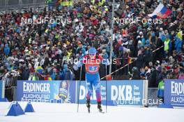 11.01.2020, Oberhof, Germany (GER): Eduard Latypov (RUS) -  IBU world cup biathlon, relay men, Oberhof (GER). www.nordicfocus.com. © Manzoni/NordicFocus. Every downloaded picture is fee-liable.