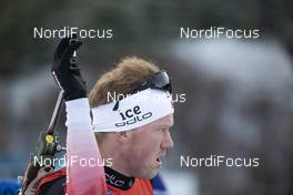 11.01.2020, Oberhof, Germany (GER): Johannes Dale (NOR) -  IBU world cup biathlon, relay men, Oberhof (GER). www.nordicfocus.com. © Manzoni/NordicFocus. Every downloaded picture is fee-liable.