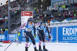 11.01.2020, Oberhof, Germany (GER): Hallie Grossman (USA), Clare Egan (USA), (l-r) -  IBU world cup biathlon, relay women, Oberhof (GER). www.nordicfocus.com. © Manzoni/NordicFocus. Every downloaded picture is fee-liable.