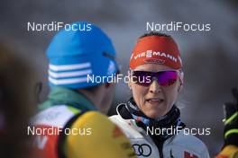 11.01.2020, Oberhof, Germany (GER): Denise Herrmann (GER) -  IBU world cup biathlon, relay women, Oberhof (GER). www.nordicfocus.com. © Manzoni/NordicFocus. Every downloaded picture is fee-liable.