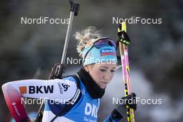11.01.2020, Oberhof, Germany (GER): Elisa Gasparin (SUI) -  IBU world cup biathlon, relay women, Oberhof (GER). www.nordicfocus.com. © Manzoni/NordicFocus. Every downloaded picture is fee-liable.
