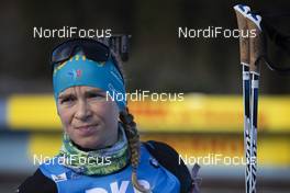 11.01.2020, Oberhof, Germany (GER): Anais Bescond (FRA) -  IBU world cup biathlon, relay women, Oberhof (GER). www.nordicfocus.com. © Manzoni/NordicFocus. Every downloaded picture is fee-liable.