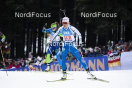 11.01.2020, Oberhof, Germany (GER): Mari Eder (FIN) -  IBU world cup biathlon, relay women, Oberhof (GER). www.nordicfocus.com. © Manzoni/NordicFocus. Every downloaded picture is fee-liable.