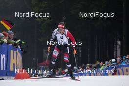 10.01.2020, Oberhof, Germany (GER): Simon Eder (AUT) -  IBU world cup biathlon, sprint men, Oberhof (GER). www.nordicfocus.com. © Manzoni/NordicFocus. Every downloaded picture is fee-liable.