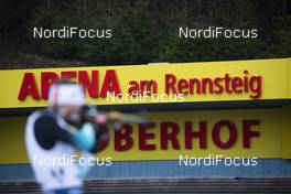 10.01.2020, Oberhof, Germany (GER): Antonin Guigonnat (FRA) -  IBU world cup biathlon, sprint men, Oberhof (GER). www.nordicfocus.com. © Manzoni/NordicFocus. Every downloaded picture is fee-liable.