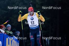 10.01.2020, Oberhof, Germany (GER): Arnd Peiffer (GER) -  IBU world cup biathlon, sprint men, Oberhof (GER). www.nordicfocus.com. © Manzoni/NordicFocus. Every downloaded picture is fee-liable.