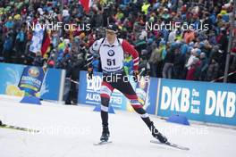 10.01.2020, Oberhof, Germany (GER): Tobias Eberhard (AUT) -  IBU world cup biathlon, sprint men, Oberhof (GER). www.nordicfocus.com. © Manzoni/NordicFocus. Every downloaded picture is fee-liable.