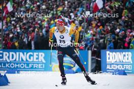 10.01.2020, Oberhof, Germany (GER): Benedikt Doll (GER) -  IBU world cup biathlon, sprint men, Oberhof (GER). www.nordicfocus.com. © Manzoni/NordicFocus. Every downloaded picture is fee-liable.