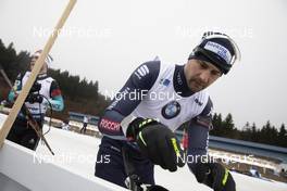 10.01.2020, Oberhof, Germany (GER): Dominik Windisch (ITA) -  IBU world cup biathlon, sprint men, Oberhof (GER). www.nordicfocus.com. © Manzoni/NordicFocus. Every downloaded picture is fee-liable.