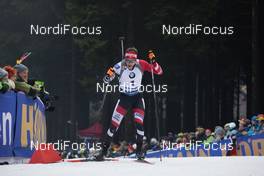 10.01.2020, Oberhof, Germany (GER): Simon Eder (AUT) -  IBU world cup biathlon, sprint men, Oberhof (GER). www.nordicfocus.com. © Manzoni/NordicFocus. Every downloaded picture is fee-liable.