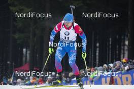 10.01.2020, Oberhof, Germany (GER): Alexander Loginov (RUS) -  IBU world cup biathlon, sprint men, Oberhof (GER). www.nordicfocus.com. © Manzoni/NordicFocus. Every downloaded picture is fee-liable.