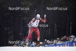 10.01.2020, Oberhof, Germany (GER): Vladimir Iliev (BUL) -  IBU world cup biathlon, sprint men, Oberhof (GER). www.nordicfocus.com. © Manzoni/NordicFocus. Every downloaded picture is fee-liable.