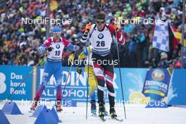 10.01.2020, Oberhof, Germany (GER): Julian Eberhard (AUT) -  IBU world cup biathlon, sprint men, Oberhof (GER). www.nordicfocus.com. © Manzoni/NordicFocus. Every downloaded picture is fee-liable.