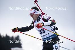 10.01.2020, Oberhof, Germany (GER): Florent Claude (BEL) -  IBU world cup biathlon, sprint men, Oberhof (GER). www.nordicfocus.com. © Manzoni/NordicFocus. Every downloaded picture is fee-liable.