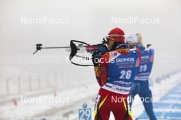09.01.2020, Oberhof, Germany (GER): Jialin Tang (CHN) -  IBU world cup biathlon, sprint women, Oberhof (GER). www.nordicfocus.com. © Manzoni/NordicFocus. Every downloaded picture is fee-liable.