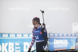 09.01.2020, Oberhof, Germany (GER): Susan Dunklee (USA) -  IBU world cup biathlon, sprint women, Oberhof (GER). www.nordicfocus.com. © Manzoni/NordicFocus. Every downloaded picture is fee-liable.