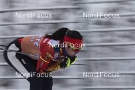 07.01.2020, Oberhof, Germany (GER): Event Feature: undefined chinese athlete competes on the track -  IBU world cup biathlon, training, Oberhof (GER). www.nordicfocus.com. © Manzoni/NordicFocus. Every downloaded picture is fee-liable.