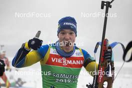08.01.2020, Oberhof, Germany (GER): Sebastian Samuelsson (SWE) -  IBU world cup biathlon, training, Oberhof (GER). www.nordicfocus.com. © Manzoni/NordicFocus. Every downloaded picture is fee-liable.