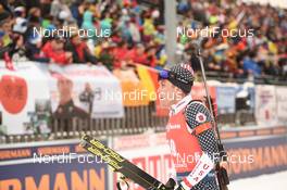 19.01.2020, Ruhpolding, Germany (GER): Leif Nordgren (USA) -  IBU world cup biathlon, pursuit men, Ruhpolding (GER). www.nordicfocus.com. © Tumashov/NordicFocus. Every downloaded picture is fee-liable.
