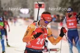 19.01.2020, Ruhpolding, Germany (GER): Philipp Horn (GER) -  IBU world cup biathlon, pursuit men, Ruhpolding (GER). www.nordicfocus.com. © Tumashov/NordicFocus. Every downloaded picture is fee-liable.