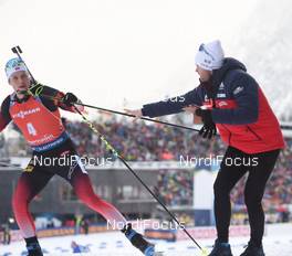 19.01.2020, Ruhpolding, Germany (GER): Vetle Sjaastad Christiansen (NOR) -  IBU world cup biathlon, pursuit men, Ruhpolding (GER). www.nordicfocus.com. © Tumashov/NordicFocus. Every downloaded picture is fee-liable.