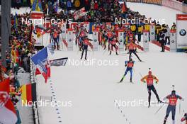 19.01.2020, Ruhpolding, Germany (GER): Arnd Peiffer (GER) -  IBU world cup biathlon, pursuit men, Ruhpolding (GER). www.nordicfocus.com. © Tumashov/NordicFocus. Every downloaded picture is fee-liable.