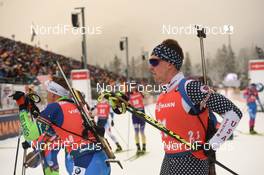 19.01.2020, Ruhpolding, Germany (GER): Sean Doherty (USA) -  IBU world cup biathlon, pursuit men, Ruhpolding (GER). www.nordicfocus.com. © Tumashov/NordicFocus. Every downloaded picture is fee-liable.