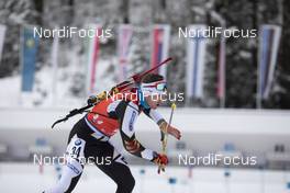 19.01.2020, Ruhpolding, Germany (GER): Florent Claude (BEL) -  IBU world cup biathlon, pursuit men, Ruhpolding (GER). www.nordicfocus.com. © Manzoni/NordicFocus. Every downloaded picture is fee-liable.