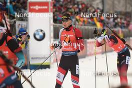 19.01.2020, Ruhpolding, Germany (GER): Julian Eberhard (AUT) -  IBU world cup biathlon, pursuit men, Ruhpolding (GER). www.nordicfocus.com. © Tumashov/NordicFocus. Every downloaded picture is fee-liable.