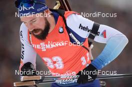 19.01.2020, Ruhpolding, Germany (GER): Benjamin Weger (SUI) -  IBU world cup biathlon, pursuit men, Ruhpolding (GER). www.nordicfocus.com. © Tumashov/NordicFocus. Every downloaded picture is fee-liable.