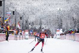19.01.2020, Ruhpolding, Germany (GER): Erlend Bjoentegaard (NOR) -  IBU world cup biathlon, pursuit men, Ruhpolding (GER). www.nordicfocus.com. © Manzoni/NordicFocus. Every downloaded picture is fee-liable.