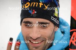 19.01.2020, Ruhpolding, Germany (GER): Martin Fourcade (FRA) -  IBU world cup biathlon, pursuit men, Ruhpolding (GER). www.nordicfocus.com. © Tumashov/NordicFocus. Every downloaded picture is fee-liable.