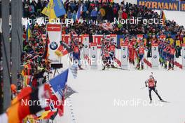 19.01.2020, Ruhpolding, Germany (GER): Thierry Langer (BEL) -  IBU world cup biathlon, pursuit men, Ruhpolding (GER). www.nordicfocus.com. © Tumashov/NordicFocus. Every downloaded picture is fee-liable.