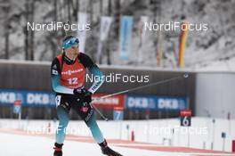 19.01.2020, Ruhpolding, Germany (GER): Emilien Jacquelin (FRA) -  IBU world cup biathlon, pursuit men, Ruhpolding (GER). www.nordicfocus.com. © Manzoni/NordicFocus. Every downloaded picture is fee-liable.