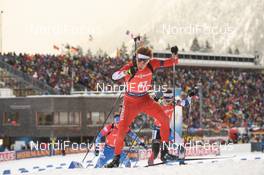 19.01.2020, Ruhpolding, Germany (GER): Jules Burnotte (CAN) -  IBU world cup biathlon, pursuit men, Ruhpolding (GER). www.nordicfocus.com. © Tumashov/NordicFocus. Every downloaded picture is fee-liable.