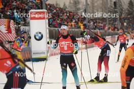 19.01.2020, Ruhpolding, Germany (GER): Fabien Claude (FRA) -  IBU world cup biathlon, pursuit men, Ruhpolding (GER). www.nordicfocus.com. © Tumashov/NordicFocus. Every downloaded picture is fee-liable.