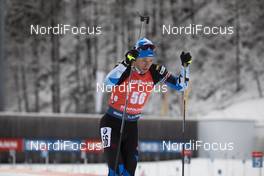 19.01.2020, Ruhpolding, Germany (GER): Kalev Ermits (EST) -  IBU world cup biathlon, pursuit men, Ruhpolding (GER). www.nordicfocus.com. © Manzoni/NordicFocus. Every downloaded picture is fee-liable.