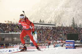 19.01.2020, Ruhpolding, Germany (GER): Scott Gow (CAN) -  IBU world cup biathlon, pursuit men, Ruhpolding (GER). www.nordicfocus.com. © Tumashov/NordicFocus. Every downloaded picture is fee-liable.