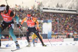 19.01.2020, Ruhpolding, Germany (GER): Philipp Nawrath (GER) -  IBU world cup biathlon, pursuit men, Ruhpolding (GER). www.nordicfocus.com. © Tumashov/NordicFocus. Every downloaded picture is fee-liable.